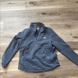 The North Face Heather Blue Fleece Jacket